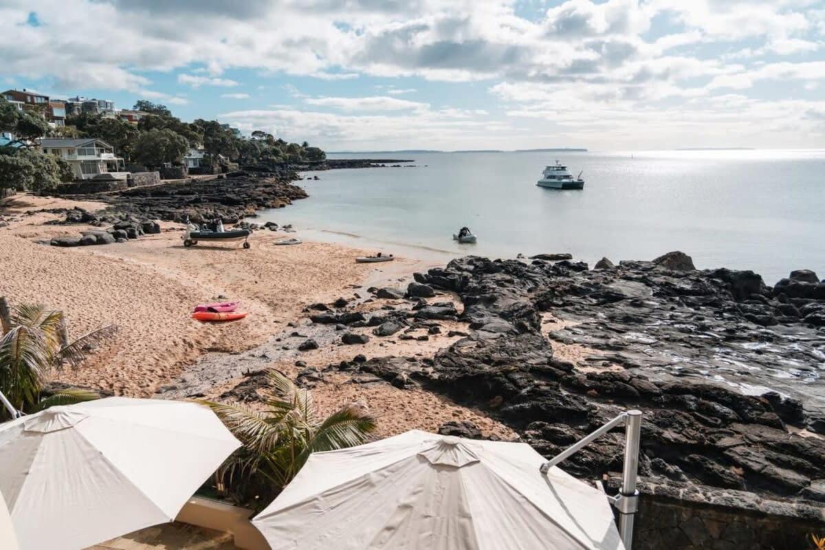 Takapuna Beachfront W Stunning Views โอ๊คแลนด์ ภายนอก รูปภาพ